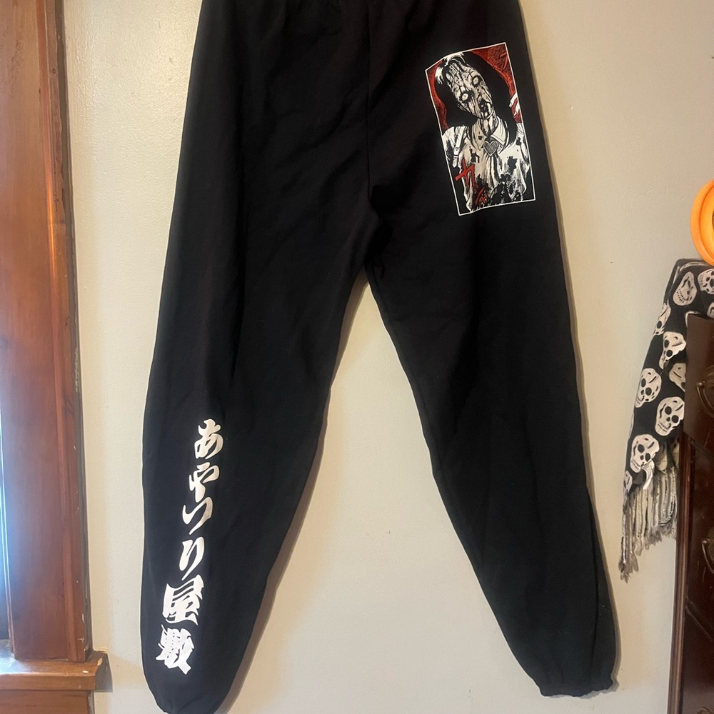 Junji ito sweatpants from hot topic never been worn without tags